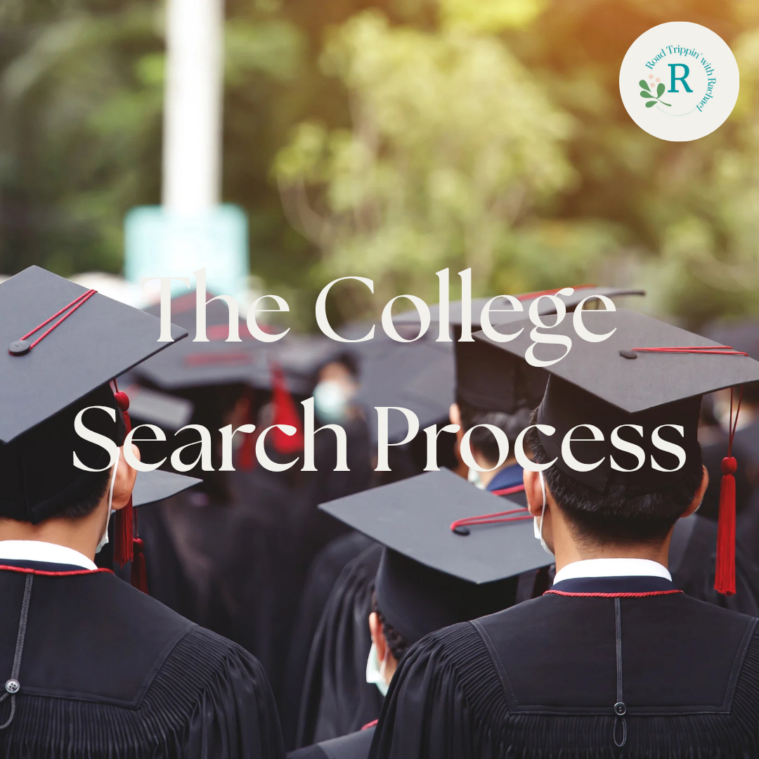 Curated visual reference: College Search Process Support Reference: The College Search Process